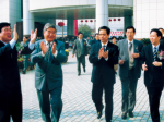 原陕西省省长程安东视察利君
